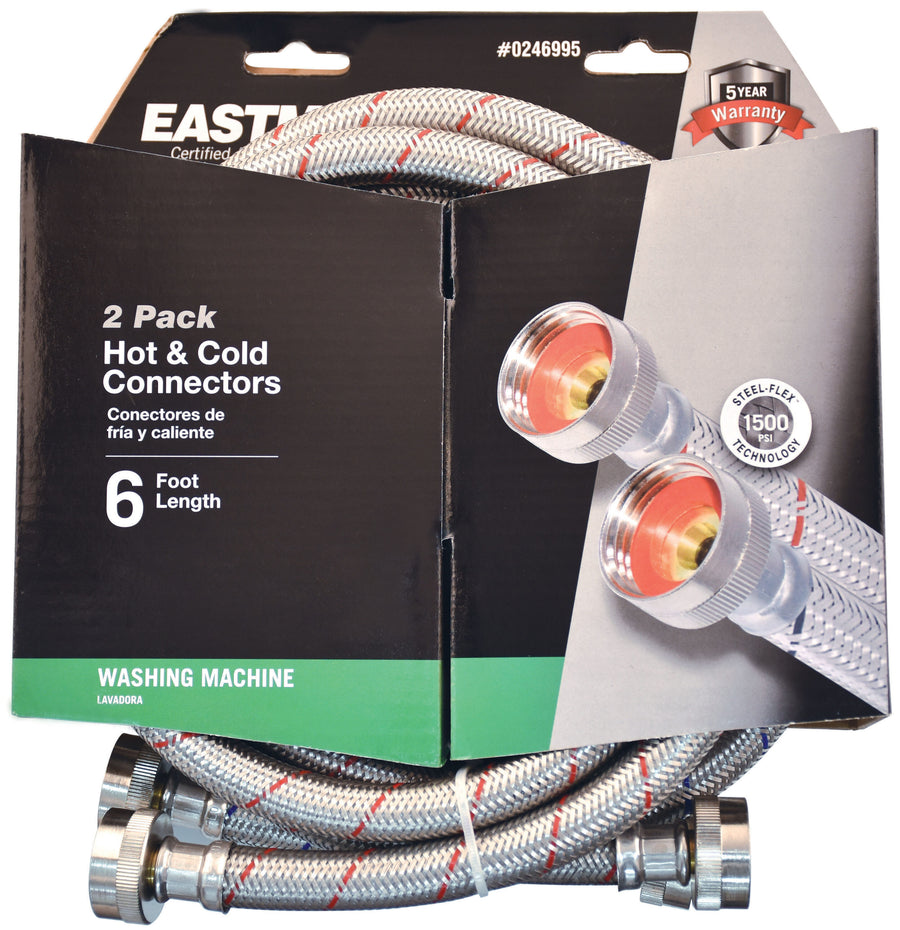 Eastman hot and cold water supply connectors