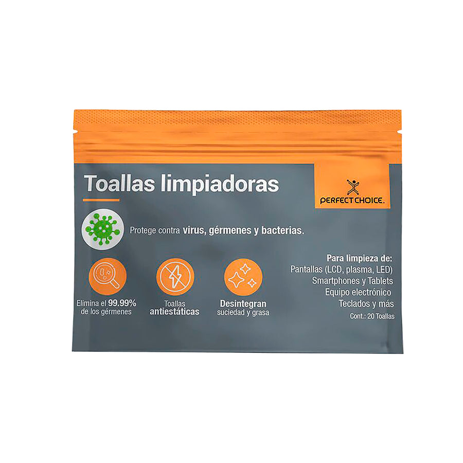 Perfect Choice disposable cleaning wipes