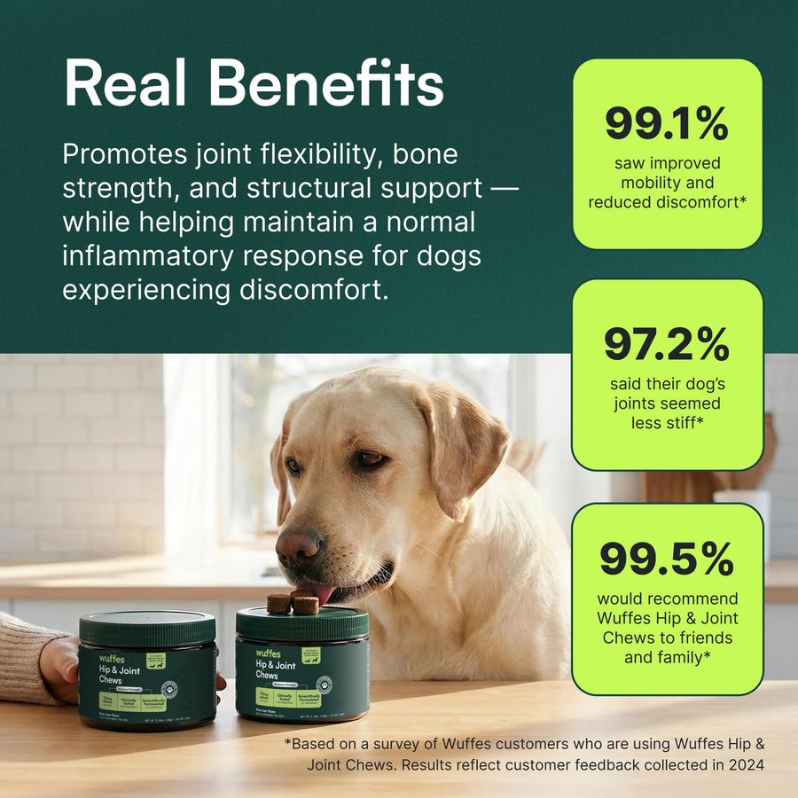 Wuffes Advanced Hip & Joint Support Chews