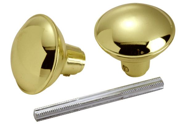 First Watch Security Solid Brass Door Knob Set
