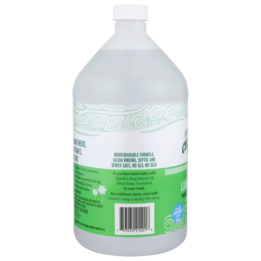 Charlie's Soap Laundry Liquid, 160 Loads
