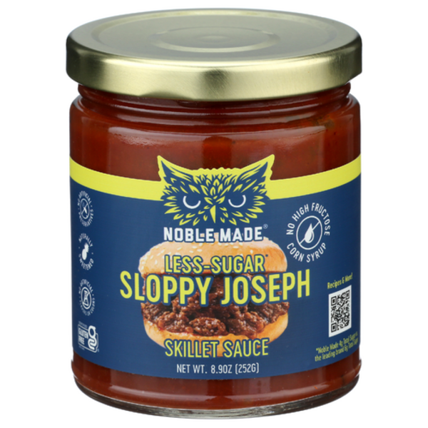 Noble Made Less-Sugar Sloppy Joseph skillet sauce